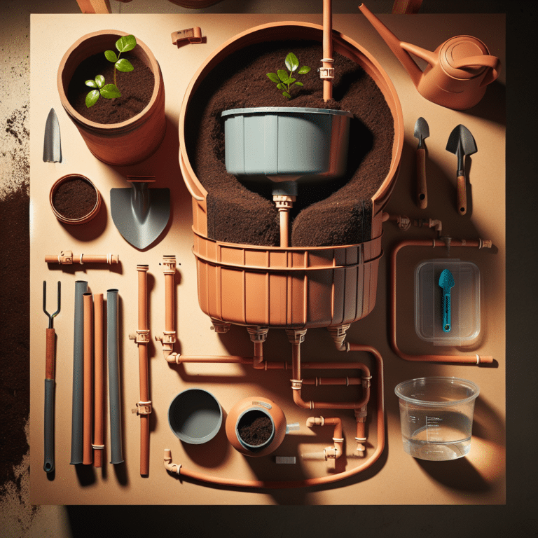 Creating a Self-Watering Planter