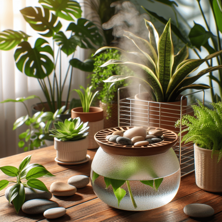 DIY Humidifier with Plants