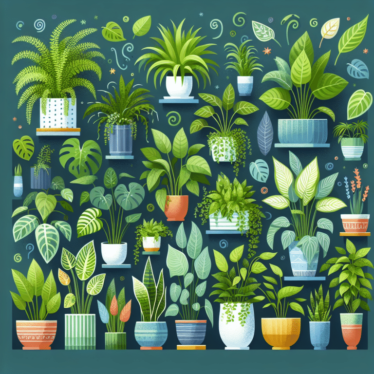 Houseplants that Efficiently Remove CO2 from Home