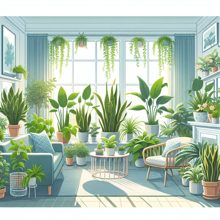 Low Maintenance Indoor Plants for Superior Air Quality