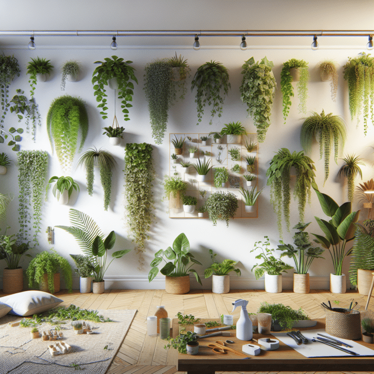 Home Crafting: DIY Plant Walls