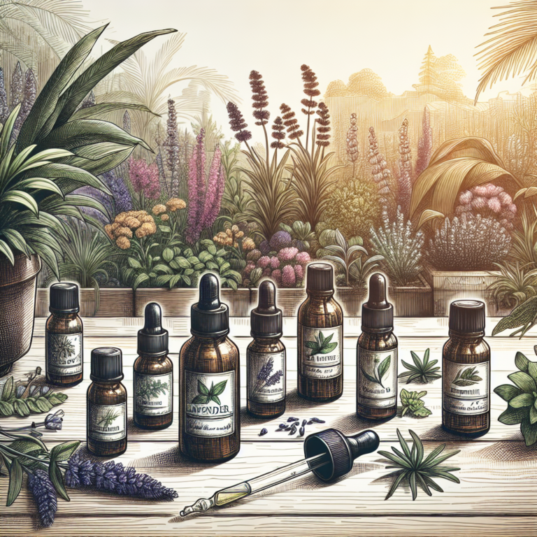 Combining Plants and Essential Oils