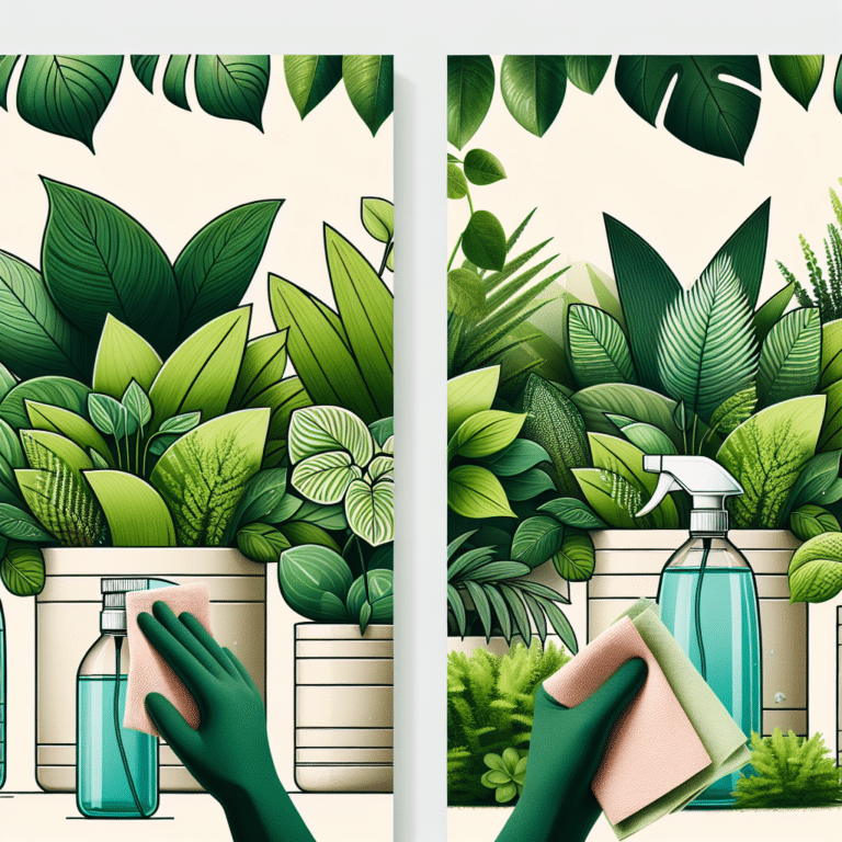 How to Clean Plant Leaves Effectively