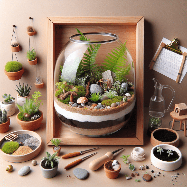 Building a DIY Mini Indoor Terrarium
