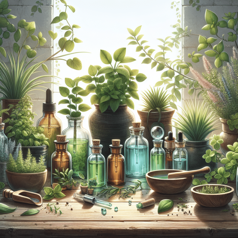 Combining Plants and Essential Oils