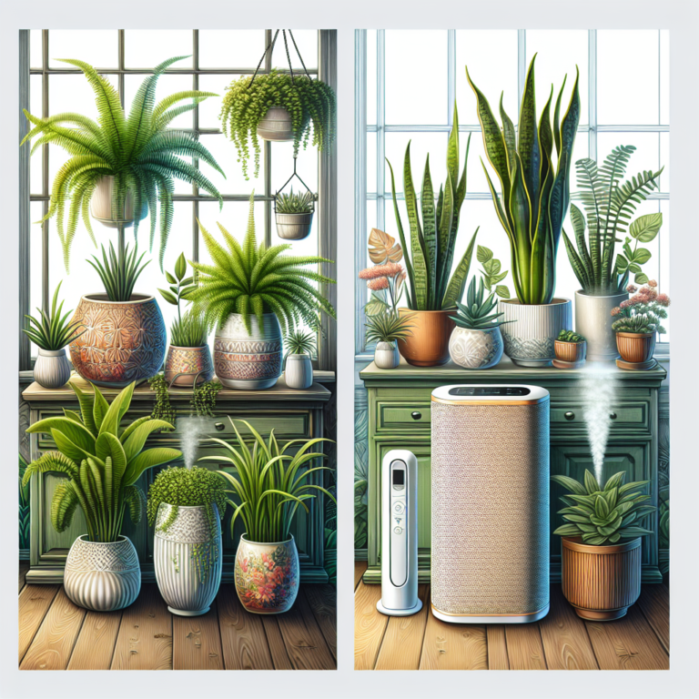 A Comparison: Indoor Plants vs. Air Purifiers