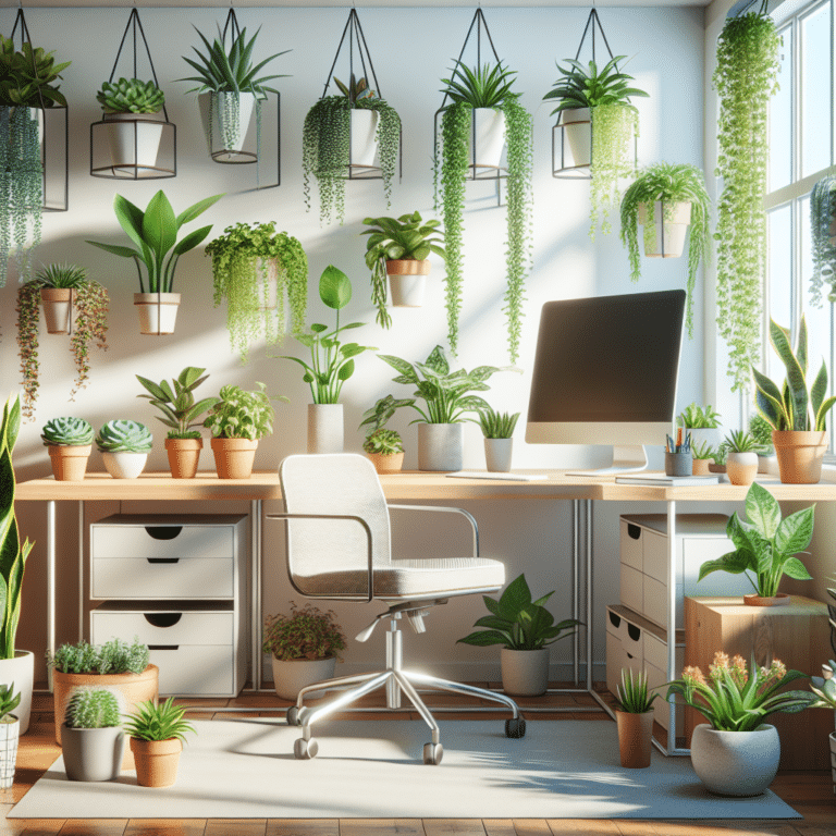 The Best Plants for Injecting Life into a Small Office Space
