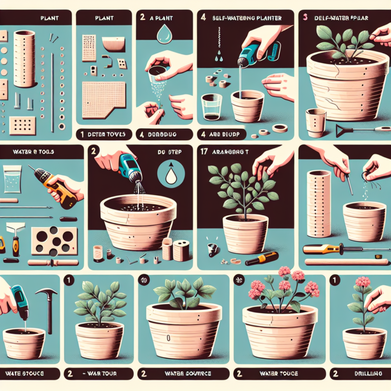 Creating a Self-Watering Planter: A DIY Guide