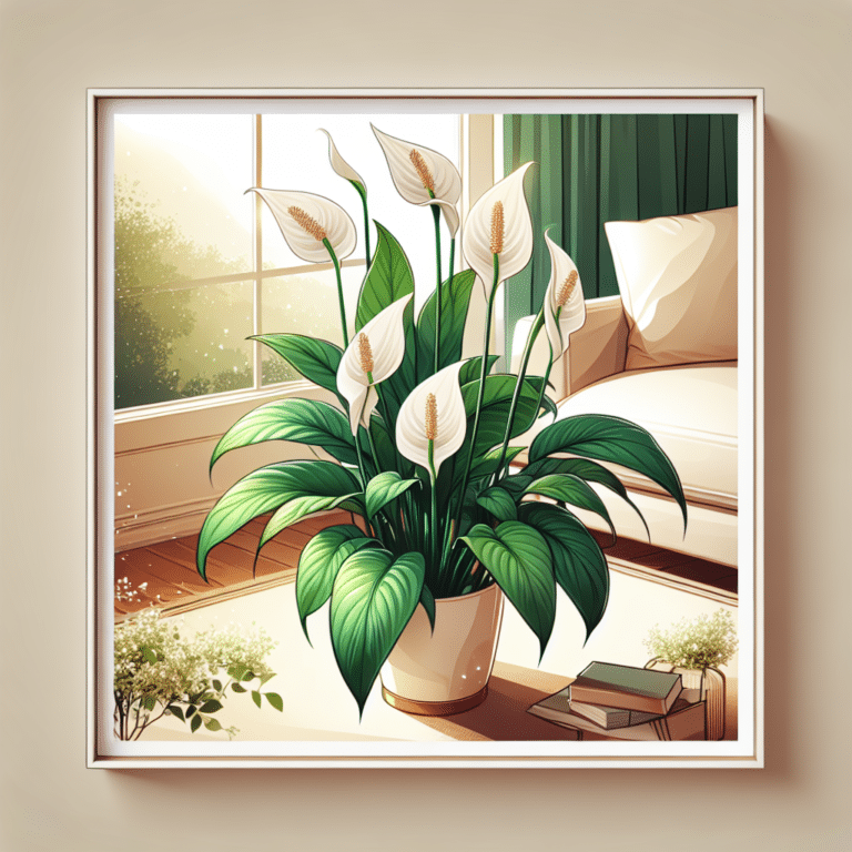 The Air-Cleaning Power of the Peace Lily