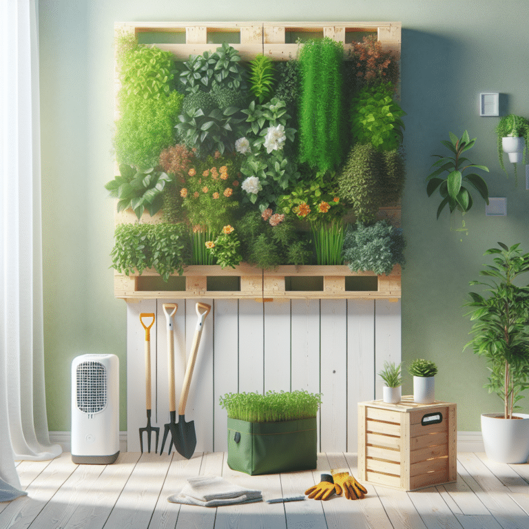 Crafting Your Own DIY Vertical Garden for Cleaner Air