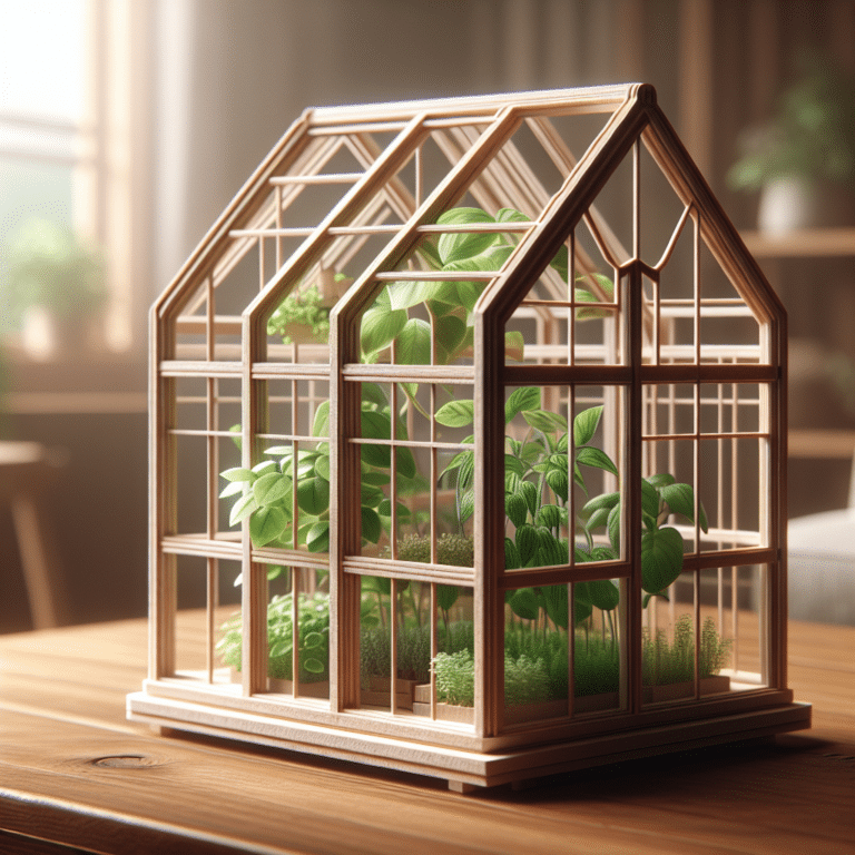 Building a Mini Indoor Greenhouse from Scratch