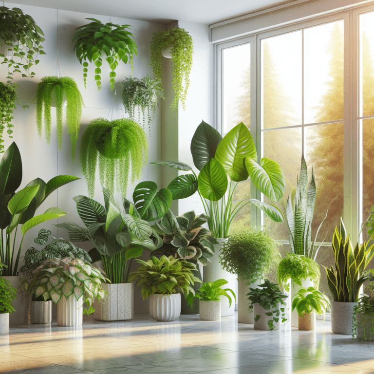 Houseplants: Your Natural Indoor Toxin Fighters