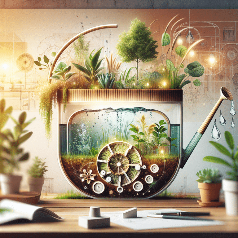 Sustainable Living: Creating a Self-Watering Planter