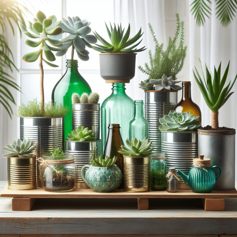 Recycled Containers: A Chic Option for Houseplants